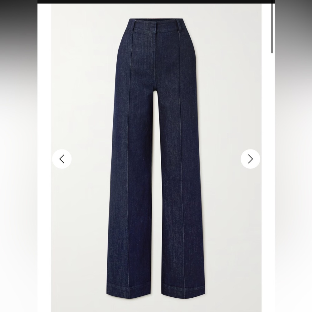 Another Tomorrow Womens Blue Jeans Size 42